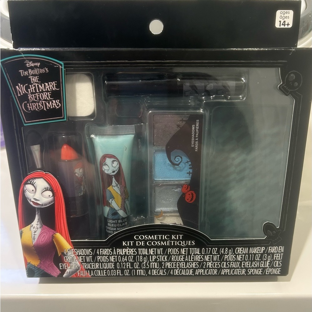 Disney Nightmare Before Christmas Makeup Set - Black and Blue